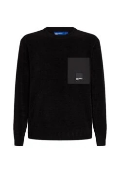 Karl Lagerfeld Jeans FLUFFY - Jumper - Black -Indicode Men Wear Shop d31a426a1b504bbba85dea1e0bfbf795