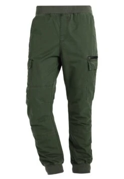 Pier One Cargo Trousers - Dark Green -Indicode Men Wear Shop d36bc541037d4e19b441fd317ad51a5d