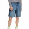 Edc By Esprit Locker - Denim Shorts - Blue Medium Washed New
