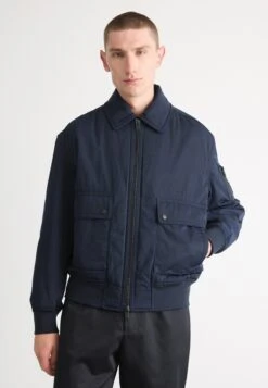 Boss OKING - Bomber Jacket - Dark Blue