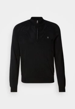 Hugo SAYFORD - Jumper - Black -Indicode Men Wear Shop d549bf8c1be2455f847b0e48bdac9ef9