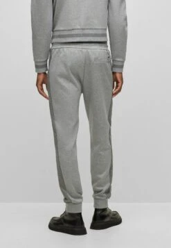 Boss Tracksuit Bottoms - Silver One -Indicode Men Wear Shop d557885e07a842829295608b28052149