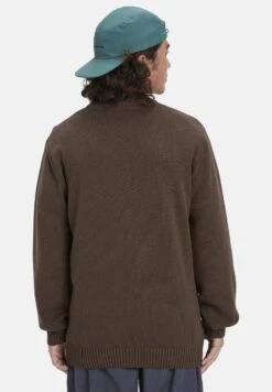 Quiksilver SALT WATER - Jumper - Mottled Dark Brown -Indicode Men Wear Shop d5e5557dc3744cf0b7d04f5b73388982