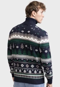 Redefined Rebel SANTA ROLLNECK REGULAR FIT - Jumper - Navy -Indicode Men Wear Shop d6d56e36b0c8458ba0600bd31068747f