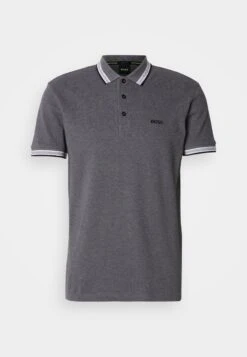 Boss PADDY - Polo Shirt - Dark Grey -Indicode Men Wear Shop d6f9a16720014adda04be0940ad88d37