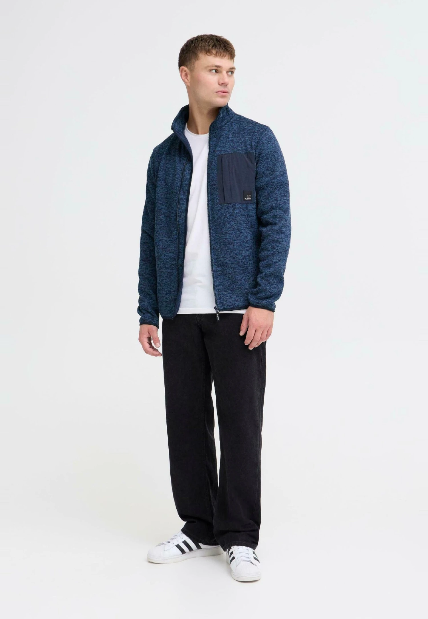 Blend BHMELFE - Summer Jacket - Dress Blues 2 Blend BHMELFE - Summer Jacket - Dress Blues - Image 2