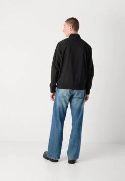 Calvin Klein MATTE JACKET - Bomber Jacket - Black -Indicode Men Wear Shop d83b4f1f82064c4398b6e8d7e6095af3