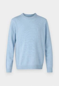 SAMSØE SAMSØE ISAK SWEATER - Jumper - Blue -Indicode Men Wear Shop d884a42d1f4d41e3aefc42cb98fcbaff