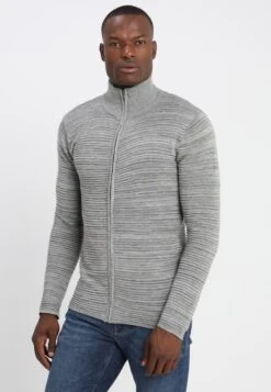 Solid SDSTRUAN - Cardigan - Grey Melange