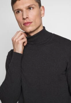 Pier One 2 Pack - Basic Turtleneck - Jumper - Black/Mottled Dark Grey -Indicode Men Wear Shop dae9b7478ecf4c01b32d63f49f06051a