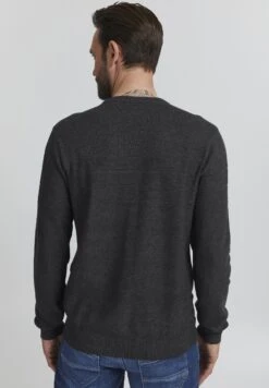 FQSaban - Jumper - Charcoal Mix -Indicode Men Wear Shop dc8b3837c138484191e3ec19079593be