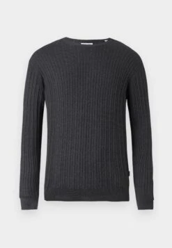 Jack & Jones JJEEMIL CABLE CREW NECK - Jumper - Oatmeal -Indicode Men Wear Shop dcbb98adea494fd297747ea82087b770