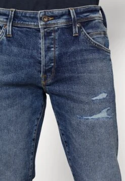 Jack & Jones Jjiglenn Jjfox- Straight Leg Jeans - Blue Denim 9 Jack & Jones Jjiglenn Jjfox- Straight Leg Jeans - Blue Denim -Indicode Men Wear Shop de34f15d5fe6484e9bc7b3fa85fd9148