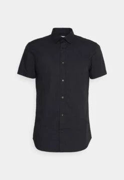 Jack & Jones Jjjoe Shirt Plain - Formal Shirt - Black -Indicode Men Wear Shop df62f154288a493ab316986ee6999efe