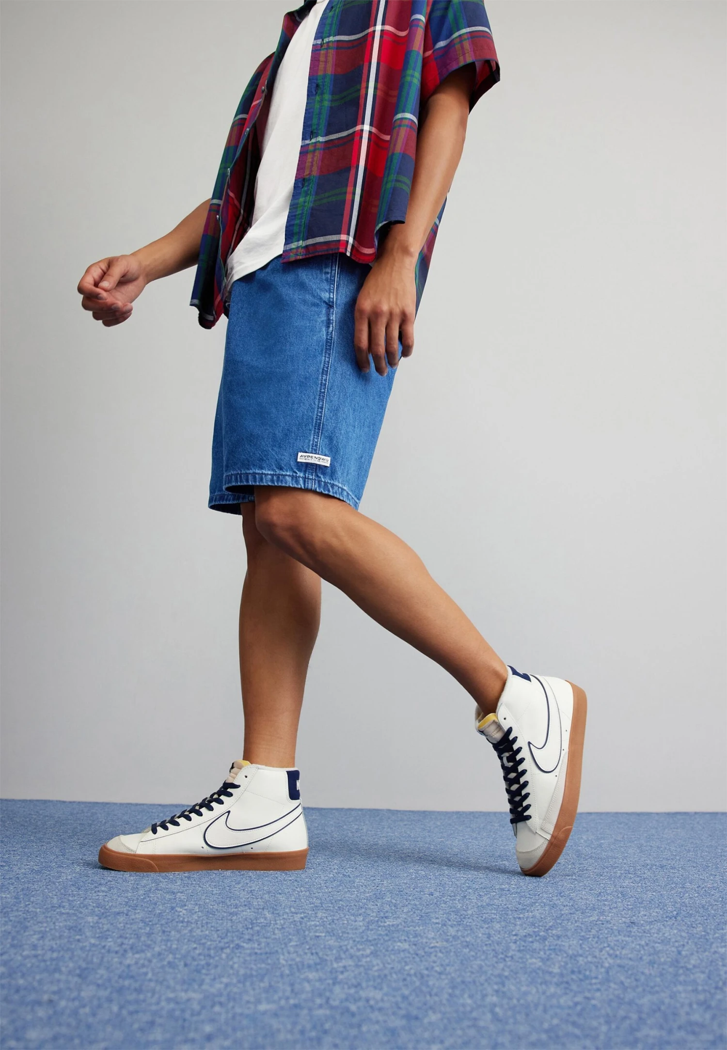 Woven - Denim Shorts - Bleached Denim 1 Woven - Denim Shorts - Bleached Denim