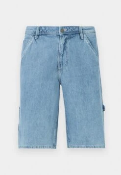 TOM TAILOR Denim TTWAYLEN - Denim Shorts - Dark Blue Denim -Indicode Men Wear Shop e04b96694ae142e2955d0c6b2665a8a2