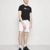 Alpha Industries Label 2 Pack - Print T-Shirt - Black