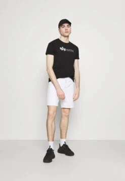 Alpha Industries Label 2 Pack - Print T-Shirt - Black