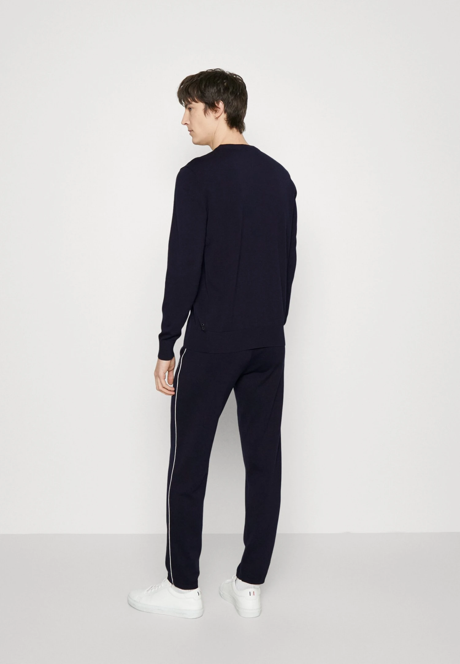 Pants Piping - Tracksuit Bottoms - Navy 3 Pants Piping - Tracksuit Bottoms - Navy - Image 3