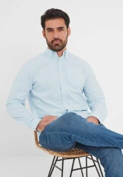 Lyle - Shirt - Pale Blue -Indicode Men Wear Shop e18cb5281f4d47ed938adb41c23d14db