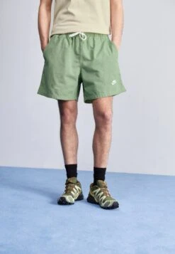 Nike Sportswear M Nk Club Wash - Tracksuit Bottoms - Oil Green/White