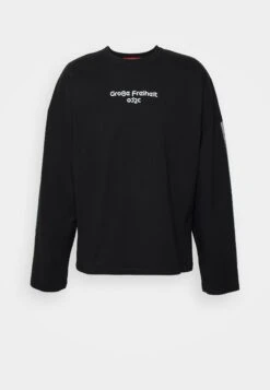 032c Bar Supersized Longsleeve - Long Sleeved Top - Black -Indicode Men Wear Shop e55b322dc30e4ccc8fb18954c73c4da1