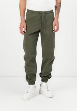 Jack & Jones JPSTKANE TROY CUFFED JOGGER NOOS - Trousers - Olive Night