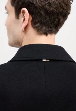 Boss HYDE - Classic Coat - Black -Indicode Men Wear Shop e5d74e9434a14370920dcbcb46868f4c