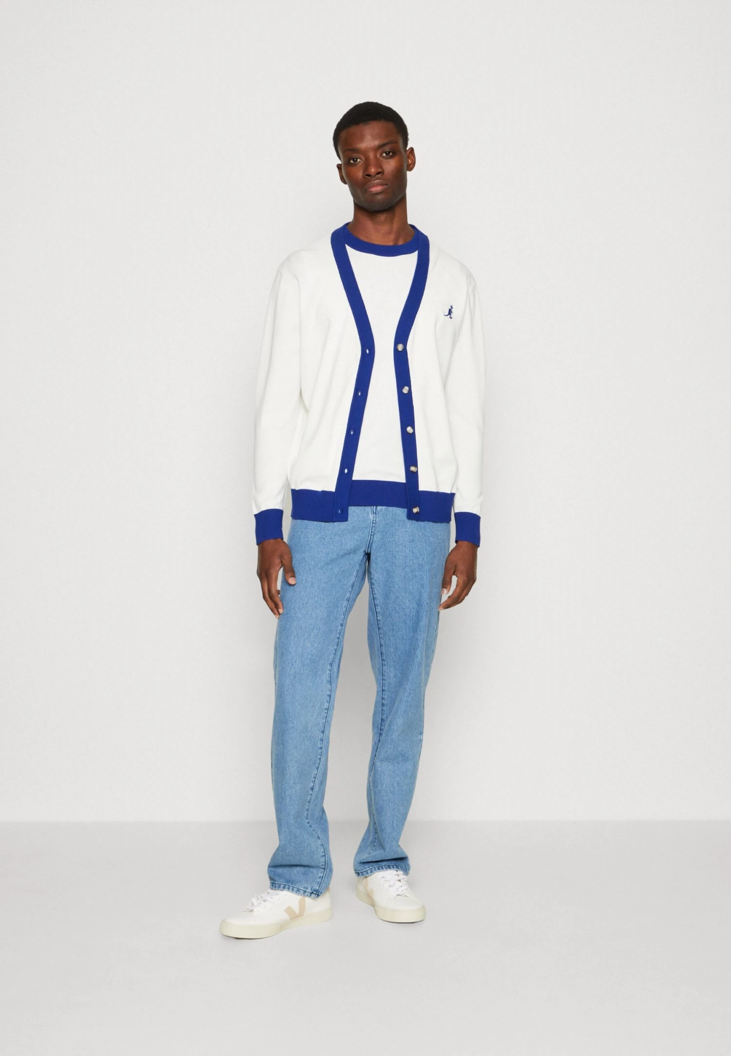 Kangol Brooklyn Pants Unisex - Relaxed Fit Jeans - Light Blue 2 Kangol Brooklyn Pants Unisex - Relaxed Fit Jeans - Light Blue - Image 2