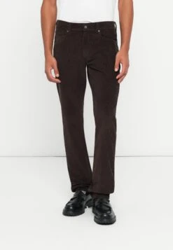 7 For All Mankind THE STRAIGHT - Trousers - Coffee Bean