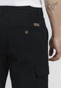Indicode Jeans IDMosat - Cargo Trousers - Black -Indicode Men Wear Shop ec420dcaa4ec40f990fea056337b9aeb
