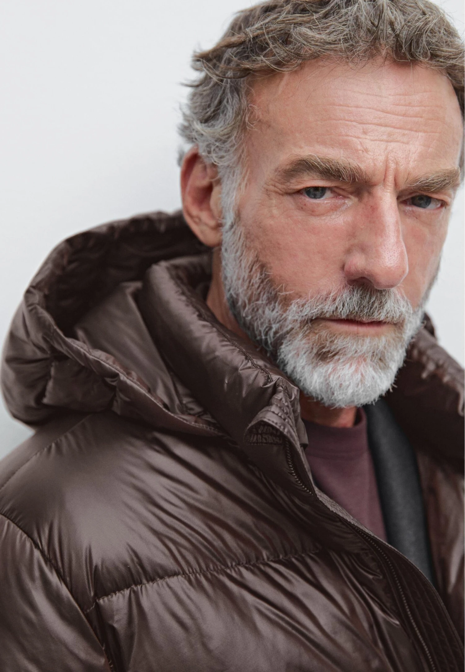 Massimo Dutti WATER-REPELLENT SATIN PUFFER - Down Coat - Dark Brown 4 Massimo Dutti WATER-REPELLENT SATIN PUFFER - Down Coat - Dark Brown - Image 4