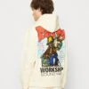 MARKET Soundwave Hoodie Unisex- Sweatshirt - Cream