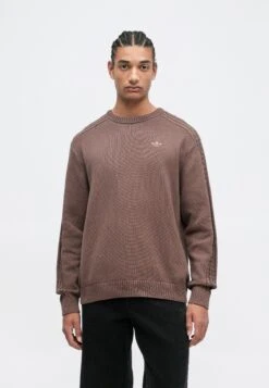 Adidas Originals CREW - Jumper - Earth Strata -Indicode Men Wear Shop ee41a2e27ed04bab89d28e07c814027d