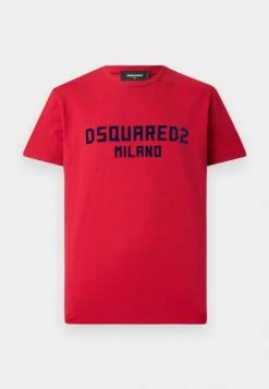 DSQUARED2 COOL FIT TEE - Print T-shirt - Green/dark Navy -Indicode Men Wear Shop ee7a29b96554403994e741a4f8a3250e