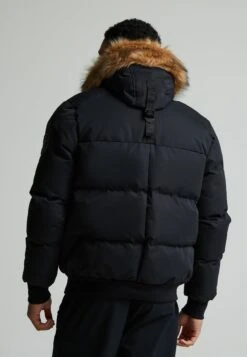 ZAVETTI CANADA AYLMER BOMBER PARKA JACKET - Winter Jacket - Jet Black -Indicode Men Wear Shop eea6d421e1ea40ac9324ae6012c26b27