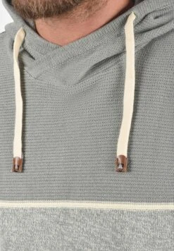 Indicode Jeans IDLynde - Hoodie - Light Grey -Indicode Men Wear Shop f0c919ef7c3c4135a8a52b74806370a8