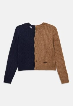 MOSCHINO MULTI BUTTONS - Cardigan - Multi Grey -Indicode Men Wear Shop f1888f3176ba47f78ecb5d3d14e019b2