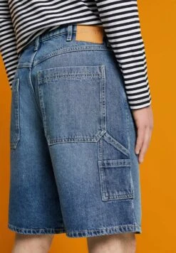 Edc By Esprit Locker - Denim Shorts - Blue Medium Washed New -Indicode Men Wear Shop f334adbd6535457ebbb0b8732242ed57