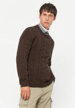 Only & Sons ONSMACK CREW NECK - Jumper - Demitasse -Indicode Men Wear Shop f33eceaa0cf745bab5ccde2ecc1ae6d1