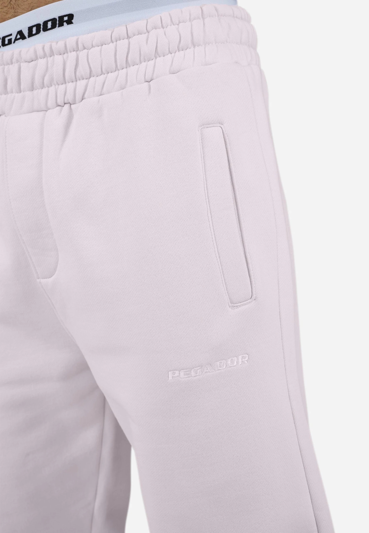 Pegador LOGO WIDE PANTS - Tracksuit Bottoms - Washed Light Lilac/white Gum 5 Pegador LOGO WIDE PANTS - Tracksuit Bottoms - Washed Light Lilac/white Gum - Image 5