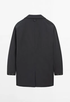 Massimo Dutti PACKABLE WATER-REPELLENT - Parka - Dark Blue -Indicode Men Wear Shop f42ac0c76e5045239829ea505509a64f