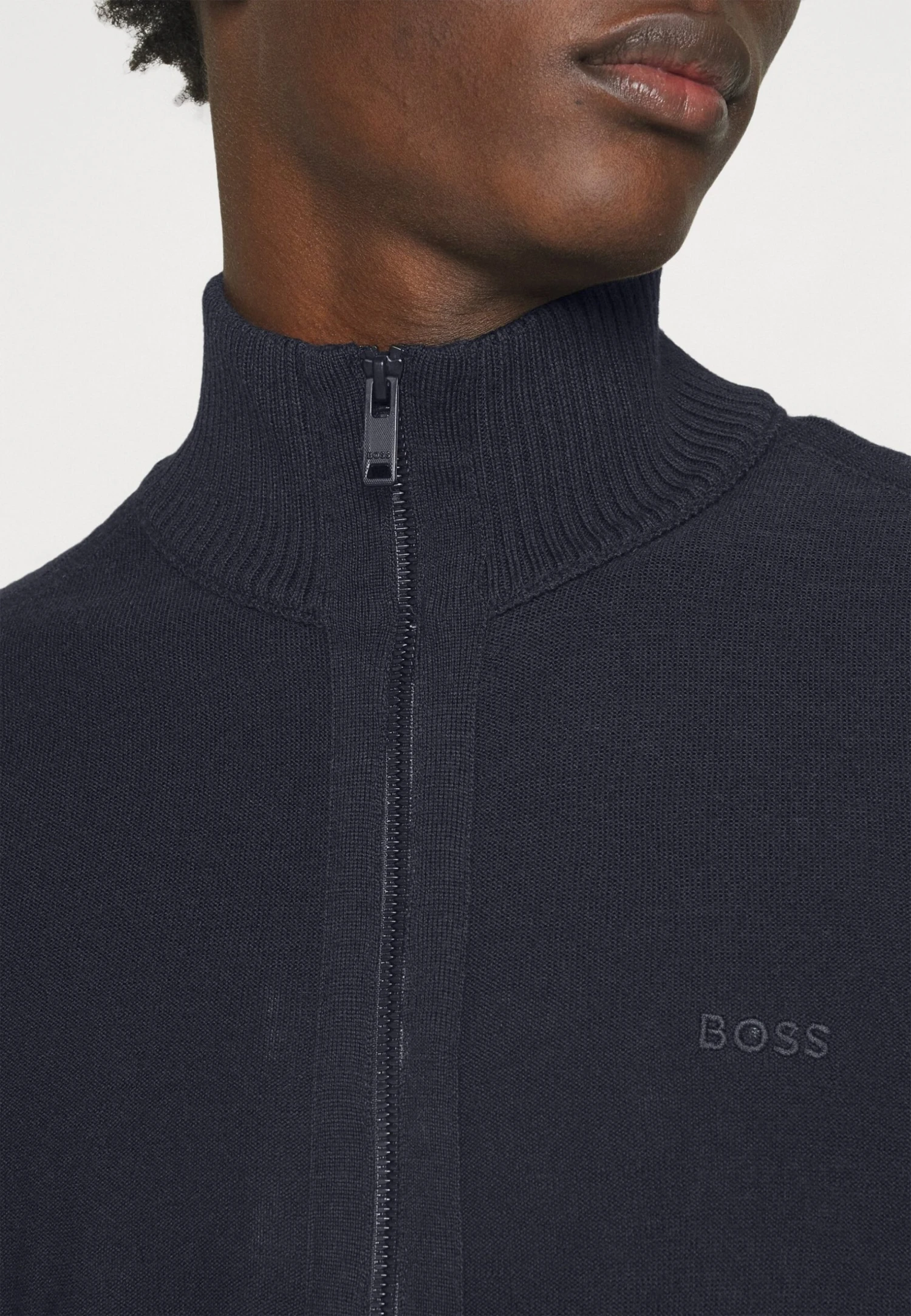 Boss AVAC - Cardigan - Dark Blue 7 Boss AVAC - Cardigan - Dark Blue - Image 7