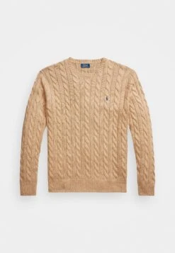 CABLE KNIT COTTON JUMPER - Jumper - Andover Cream -Indicode Men Wear Shop fbb7767af2c947f0acdacaf079359d3b