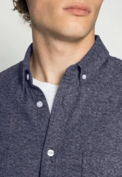 SAMSØE SAMSØE Liam - Shirt - Night Sky Melange 9 SAMSØE SAMSØE Liam - Shirt - Night Sky Melange -Indicode Men Wear Shop fd437a61386643f8a6aa1a7de7a3d15e