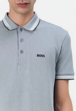 Boss PADDY - Polo Shirt - Dark Grey -Indicode Men Wear Shop ff8a530013fa4b22b87bffc9e1dc0235